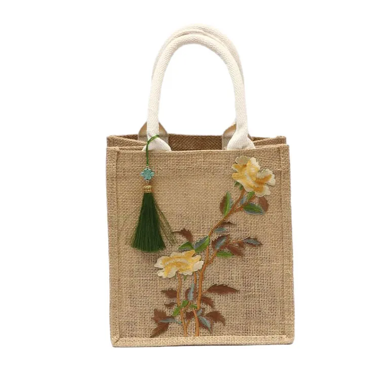 Hoe een jute vintage hangbag te wassen